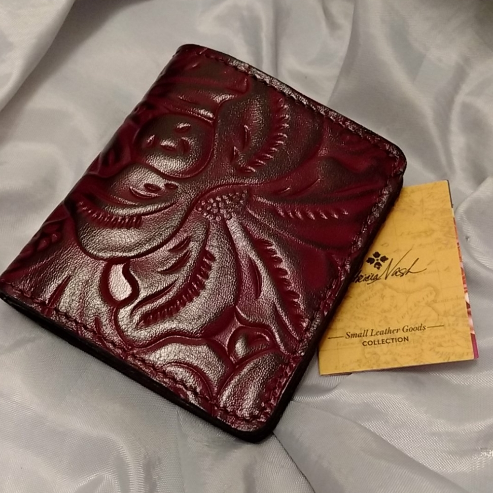 Patricia Nash luzzi color oxblood tooled